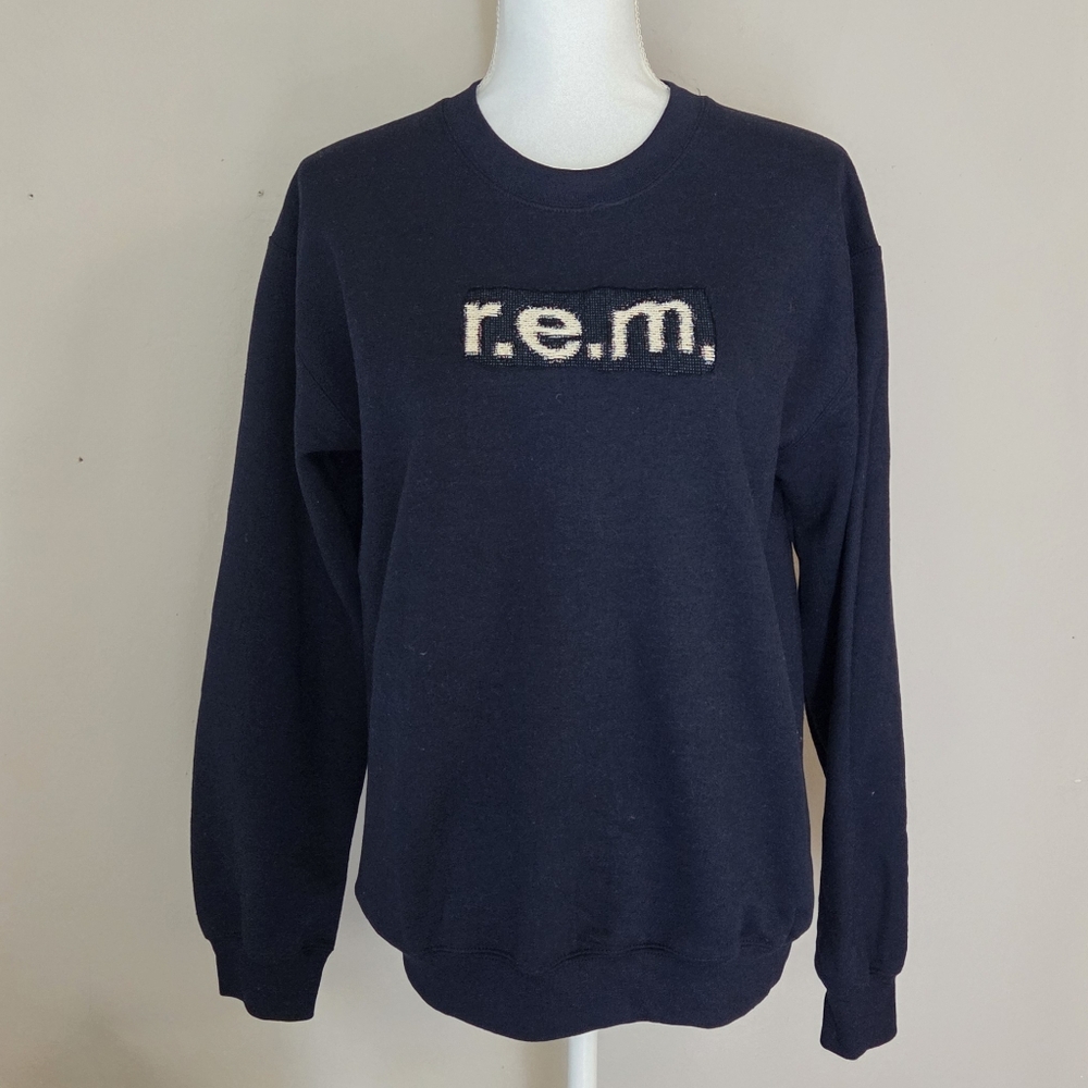 Gildan Ariana Grande R.E.M. Tapestry Graphic Crewneck